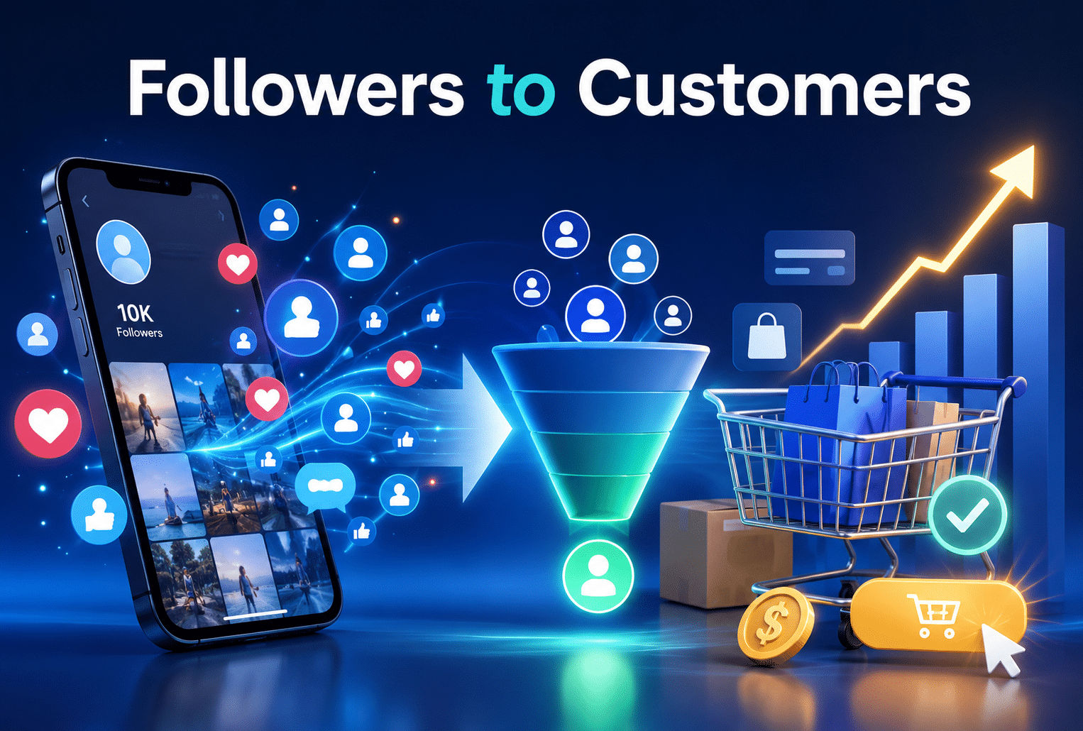 Social Media Followers Don’t Equal Sales: How to Turn Followers into Customers