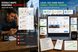 Google Maps ranking drop causing fewer calls for local business