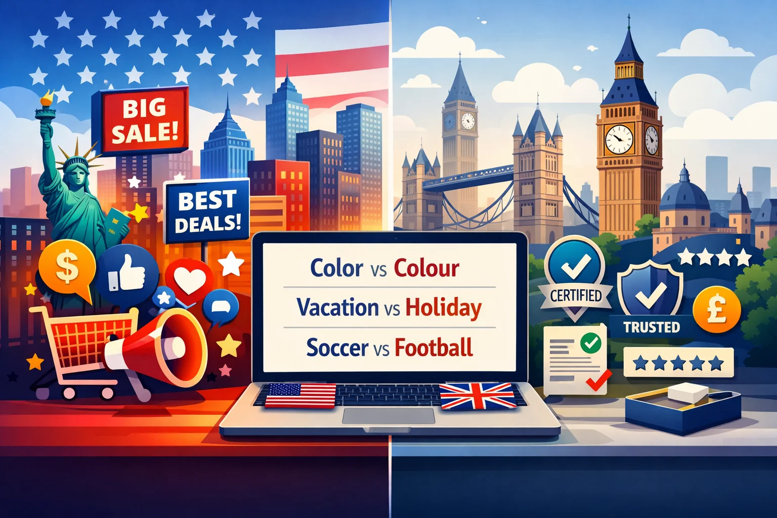 USA vs UK Digital Marketing: What Businesses Get Wrong When Targeting Both Markets
