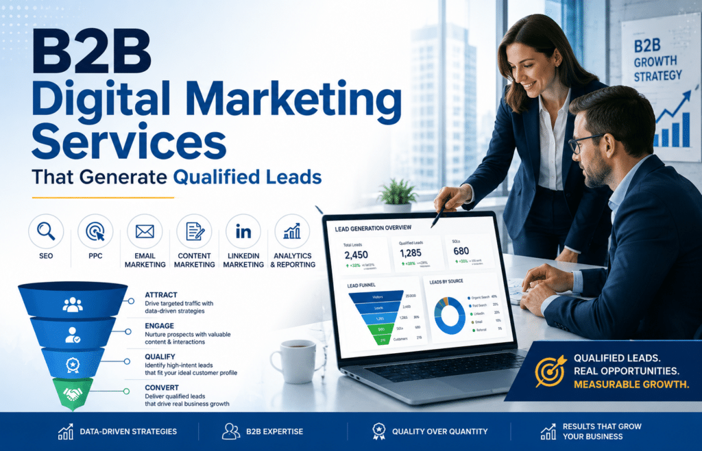 B2B Digital Marketing Services That Generate Qualified Leads