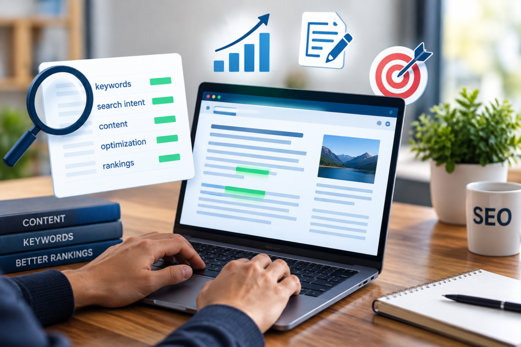content and keyword optimization